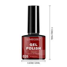 LIMEGIRL Set di smalti gel natalizi LIMEGIRL da 8 ml: 6 colori natalizi - verde, bordeaux, rosso, oro, argento. Set di smalti gel natalizi con base e top coat, adatto per donne e ragazze per arte di unghie, manicure, design unghie fai-da-te in salone