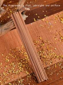 1 pieza de aproximadamente 40 palitos de aromaterapia natural, equipados con sándalo, áloe, águila, lavanda, rosa, jazmín, té verde, fragancia de seda, adecuados para el hogar, el templo, la oficina, el dormitorio, el baño