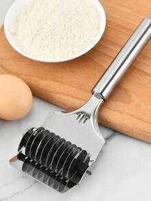 1 pieza Máquina para hacer pasta de acero inoxidable, cortador de fideos, rodillo de masa, máquina para hacer pasta italiana, cortador de masa manual, prensa de pasta, herramienta de cocina - Color aleatorio, gran regalo para el Día del Padre, Día de la Madre, amigos, novio/novia, familia, maestro, compañero de trabajo, Halloween, Navidad, regalos de Halloween