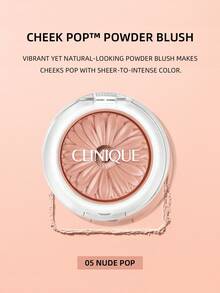 CLINIQUE Cheek Pop™ Powder Blush - NET WT.12 OZ./3.5G - #05 NUDE POP - View 2