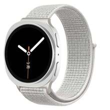 编织表带兼容三星 Galaxy Watch 8 表带 40 毫米 44 毫米/Galaxy Watch 8 Classic 46 毫米，弹性尼龙降落伞运动表带弹力面料腕带兼容三星 Galaxy Watch 8/8 Classic 40 44 46 毫米女款/男款 - Galaxy watch 8/8 Classic - 查看 26