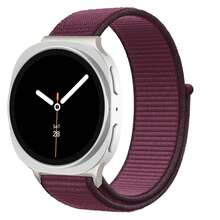 编织表带兼容三星 Galaxy Watch 8 表带 40 毫米 44 毫米/Galaxy Watch 8 Classic 46 毫米，弹性尼龙降落伞运动表带弹力面料腕带兼容三星 Galaxy Watch 8/8 Classic 40 44 46 毫米女款/男款 - Galaxy watch 8/8 Classic - 查看 21