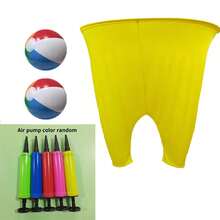 2 件花园投掷游戏裤带接球，专为庭院游戏或户外运动、家人和朋友聚会互动游戏设备、圣诞节和万圣节家居互动物品而设计 - 彩色 - 查看 11