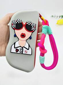 新款硅胶眼镜盒、便携式太阳镜收纳袋、DIY 大容量悬挂式旅行化妆品收纳袋、房间装饰、包袋、化妆包、梳妆台、旅行、化妆包、旅行必需品、收纳袋、收纳、旅行必需品、化妆品收纳袋、化妆包、洗漱包、办公桌收纳袋、化妆包、化妆袋、化妆品收纳袋、梳妆配件、化妆包、化妆包、珠宝盒、收纳袋、化妆刷架、刷架、香水收纳袋、收纳袋 - 彩色 - 查看 17