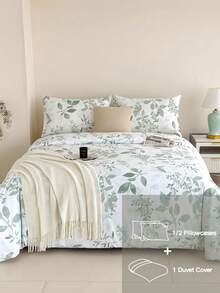 柔软爱心图案被套套装 - 最佳两件套/三件套床上用品套装 - 包括 1 个床被套和 1/2 个枕套 - 价格实惠，品质优良，适用于单人床、双人床、加大双人床、标准双人床，闪亮金色金属质感被套床单套装 - 綠色 - 查看 6