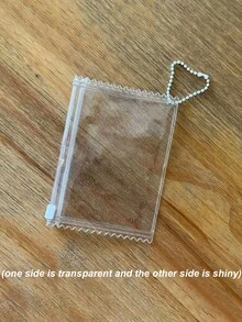 Bolsa de exhibición mini elegante - PVC transparente, almacenamiento a prueba de polvo con cierre de cremallera para bolso de mujer, bolsa transparente con llavero, soporte para insignia, estuche de almacenamiento y exhibición de colgante, protector de tarjeta, bolsa de almacenamiento de joyas, bolsa de almacenamiento de insignia, bolsa de almacenamiento de colgante, soporte para fotos y insignias de PVC con cremallera - Bolsa de almacenamiento multifuncional - Multicolor - Ver 5