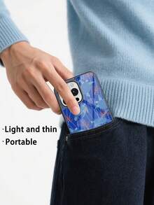 Ốp lưng điện thoại 2 trong 1 chống trượt, chống rơi, thiết kế trang nhã bằng acrylic, tương thích với Samsung dòng S Galaxy S24 S23 S25, dòng Galaxy A, Apple 11 12 13 14 15 16 Pro 16 Pro Max 14 Plus 15 Plus 16 Plus, Apple dòng 17 - màu đen - Xem 2