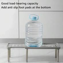Expandable Shelf Organizer, Spice Rack Organizer, Expandable Drainage Trough Storage Rack, Layered Rack, Suitable Expanding 31 - 61cm, Suitable Kitchen, Living Room, Bathroom - Initial - View 10