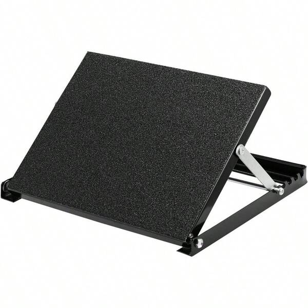 Professional Steel Calf Stretcher, Adjustable Ankle Incline Board And Stretch Board, Slant Board With Full Non - Slip Surface, 16x 14, 4 Positions 500 LB Capacity
