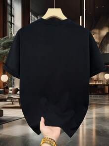camisas de hombre sudaderas gym ropa playeras de hombre playeras short halloween disfraces navidad regalos para hombre Ocio al aire libre Letras de animación kpop demon hunter envío nacional mexico fiestas patrias regalos para hombre - Negro - Ver 2