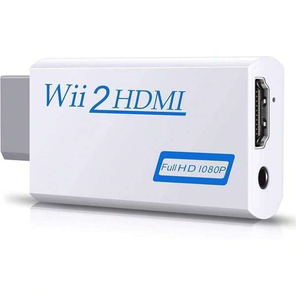 Convertidor a HDMI 1080P para dispositivos Full HD, Adaptador HDMI con conector de audio de 3,5 mm y salida HDMI compatible con U, HDTV, Monitor - Admite todos los modos de visualización 720P Digital Headset
