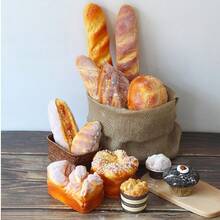 ​ ​ French Caramel Imitation Bread Model Bakery Window Display Decoration Props Home Festival Setup Background Photo Props ​ ​ - 鳳梨包 - 查看 5