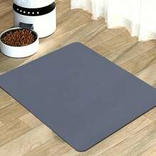 1pc Solid Color Pet Feeding Mat, Diatomite, Suitable For Small Dogs, Cats And Elderly Pets - Pet Toilet Mat, Pet-Friendly Home, Lively Design, Easy-To-Clean Surface, Suitable For Multi-Pet Households