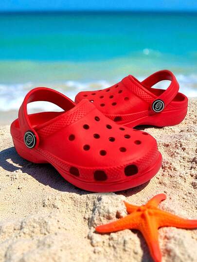 CLOGGS F.W. Sandalias Clogg Tipo zueco con cinta de ajuste al talón para Bebé Cómodas Antideslizantes playa o baño