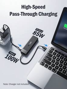 Lemorele 10-In-1 USB C Hub Docking Station 4K @30HZ HDMI VGA USB A 3.0 2.0 Audio Port