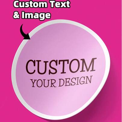 1-240pcs Customizable Labels - Personalized Text & Graphic Stickers, Including Custom Thank You Labels, Seals, No-Iron, Colorful Decorative Custom Stickers, Suitable For Gifting To Men, Women, Family, Friends, Son, Daughter, Anniversary, Holidays, Home, Unique & Personalized ,Packaging Labels