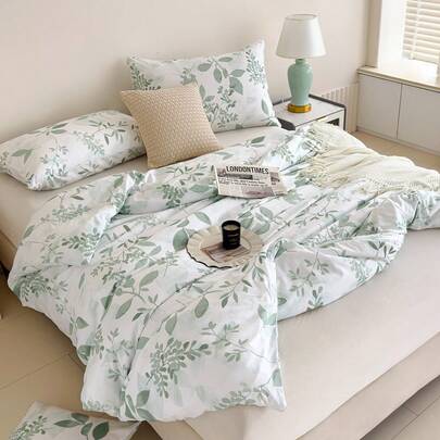 Soft Heart Pattern Duvet Cover Set - Best 2/3 Piece Bedding Set - Includes 1 Bed Quilt Cover And 1/2 Pillow Shams - Affordable, High Quality, Fits Twin, Queen, King, Full Size Beds, Metallic Gold Shiny Duvet Cover Sheet Set