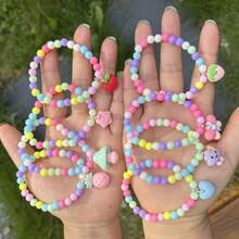 50/30/25/20/15/10/1pc Assorted Color Bracelets, Cute DIY Bracelets, Birthday Party Decor, Party Favor Jewelry Accessories, Gift Bags, Classroom Prizes, Birthday Gifts, Gifts School Supplies Trinkets Party Supplies Back To School Supplies Party Supplies Trinkets Wedding Mini Stuff