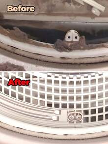 1pc Flexible Dryer Vent Cleaning Kit - Multi-Purpose Lint Brush Suitable For Refrigerator Condensation Tray, Washing Machine And Vents