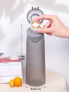1 Bình nước không khí có viên nén hương vị ngẫu nhiên, chai nước uống bằng nhựa có viên nén hương vị có mùi thơm 0 đường và cốc nước cho các hoạt động thể thao ngoài trời, du lịch - Nhiều màu - Xem 3