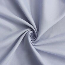 Victorian Ruffle Fabric Shower Curtain, Vintage Handcrafted Bow Tie Bath Curtain For Master Bathroom, Ruched Microfiber Bathroom Curtain With 12 Buttonholes, 72" W X 72" H - Fog Blue - View 6