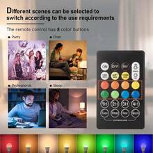 A60 Rechargeable Light Bulb With Remote Control, USB Charging, Type-C Interface, DC 5V, RGB Color Changing & 3 Color Temperatures, 11 Colors Optional, Dimmable Bulb With Timer Function – Suitable For Home Decoration, Ambient Gatherings, Bedrooms, Households And Camping, Compatible With Wireless Table Lamps