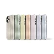 Grid Pattern Glossy Film Phone Case For IPhone 17 Air/16/15/14/13/12 Pro Max 14 15 16 17 Plus 11/X/Xsmax/Xr/7/8/Se Thickened Double-Layer 2-In-1 Drop-Proof Protective Case For Samsung S21 S22 S23 S24 S25 PLUS/ULTRA/FE/EDGE A71 A56 A55 A54 A53 A52 A36 A34 A06 A13 A14 A15 A16 A23 A25 A26 Anti-Yellowing And Bright Colors - 黃色 - 查看 2