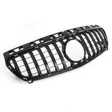 Front Hood Bumper Grill kompatibel für A-Klasse W176 A45 2012-2015 Ersatz Front Bumper Center Grill, Auto Front Hood Grill Grills - Für A-KLASSE W176 A45 2012-2015 - Übersicht 4