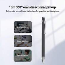 PHILIPS 飞利浦 16G/32G 蓝牙智能录音笔，AI 智能降噪，语音转文字，一键录音，适用于讲座、会议、课堂、工作、采访