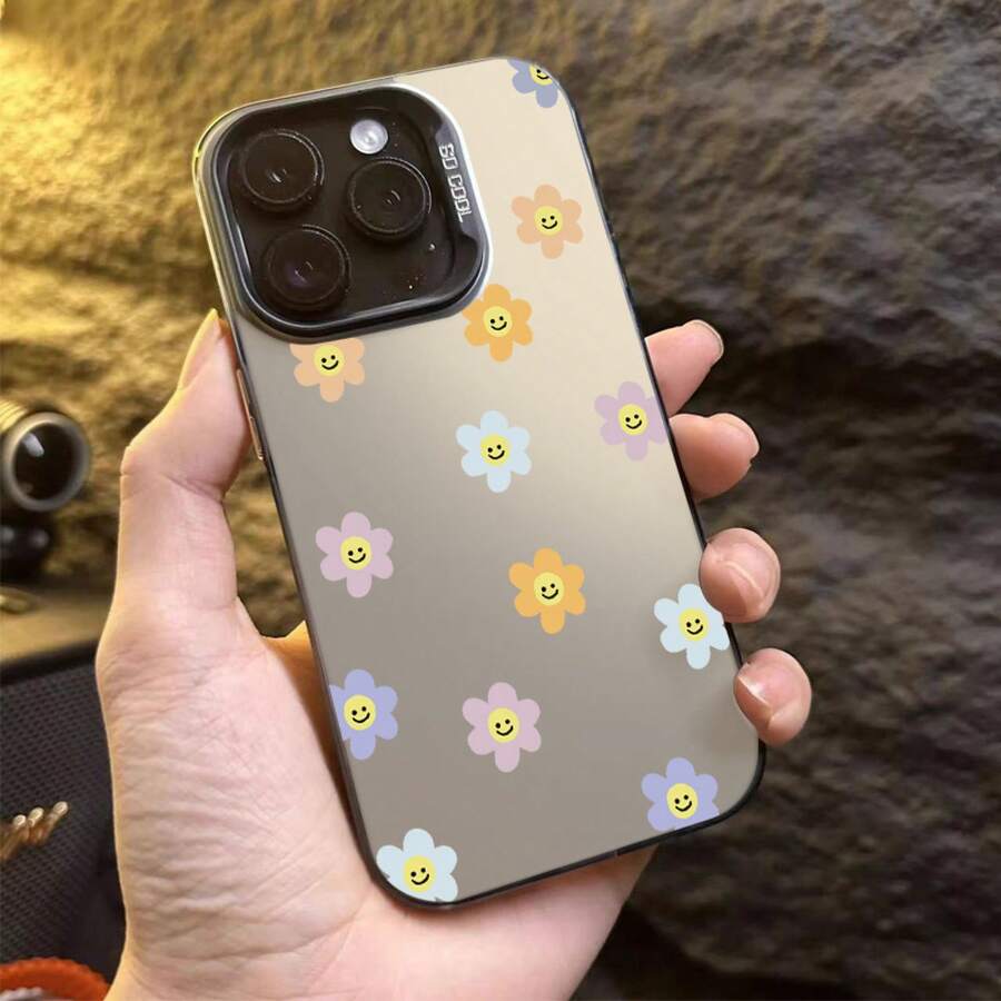 Funda de Teléfono Plateada Colorida con Patrón Personalizado para Varios Modelos de, Incluyendo, 16, 14, 15 Plus, 13, 8, XS, 12 Pro, 14 Pro, 14 Pro, Plus, 15 Pro, 11 Pro, 16 Pro, 11, XR, 8 Plus, XS, 11 Pro, 14 Plus, 13 Pro, 12, - Colores mixtos - Ver 1