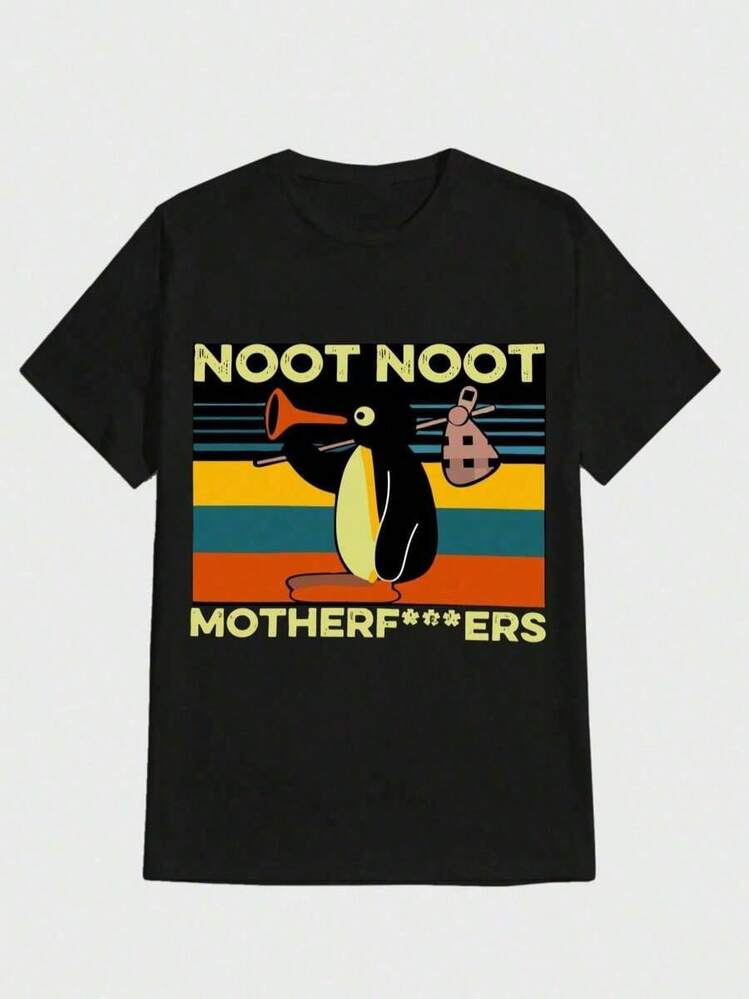 Camisetas para hombres UBOE - Negro - Añade 1