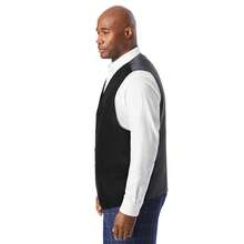 Chalecos de talla grande para hombre - Negro - Ver 1