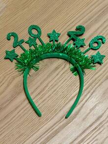 New 2026 Christmas Headbands, Creative Headpieces For Christmas Party, Photo Props, Christmas DecorationsChristmas New Year's Eve Party Hair Hoop Hair Accessories Suitable For Christmas New Year Party Gathering Wear,Gifts,Travel,Gifts For Women,Hair Stuff,Stocking Stuffers