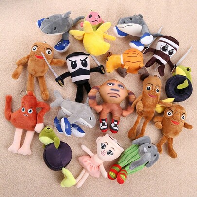 1pc Italian Brainrot Mythical Creature Key Chain, Tung Tung Tung Sahu Plush Doll Pendant, Tralalerotralala Backpack Accessory, Student Personalized Jewelry, Couple/Best Friend Funny Gift, Creative Cultural Product, Daily Fashion Accessory