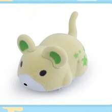 3 colori Giocattolo automatico per animali domestici, Topo di peluche motorizzato carino per gatti e cani, Giocattolo di topo vibrante realistico per l'addestramento di gattini, Regalo divertente, Inversione di direzione premendo il pennello all'indietro se il topo continua a girare - Multicolore - Visualizzare 19