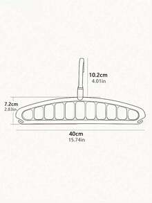 Multifunctional 360° Rotatable Space-Saving Perforated Clothes Hanger Clothes Drying Rack Storage Rack, Student Dormitory Home Space-Saving Spiral Plastic Clothes Hanger, 1 Storage 11 Clothes, Suitable For Home, Dorm And Travel - Foldable Pants, Shirts And Skirt Drying Rack,For Tidy Enthusiasts, Renters & Homeowners Seeking Efficient Closet Organization - Multicolor - View 9