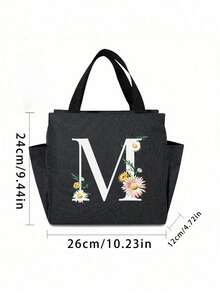 1 buc Geantă termică cu buzunar dublu Geantă de prânz cu capacitate mare, cu imprimeu de floarea-soarelui, pentru studenți, geantă termică pentru mese, geantă termică portabilă pentru picnic, geantă de prânz termică pentru birou, geantă de prânz școlară, geantă de prânz izolată pentru cutie de prânz, recipient pentru prânz pentru serviciu, birou, vacanță, pentru bărbați, pentru femei, pentru camping, cutie de prânz școlară, geantă de prânz multifuncțională pentru femei, cutie de prânz pentru școală, geantă impermeabilă pentru călătorii