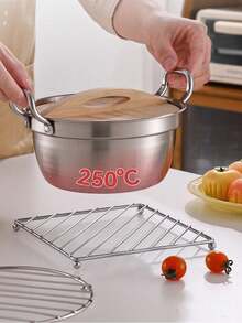 1/3pcs Square Heat Insulation Mat, Heat Resistant Kitchen Table Coaster, Cup Mat, Placemat, Christmas Gift - True Color - View 3