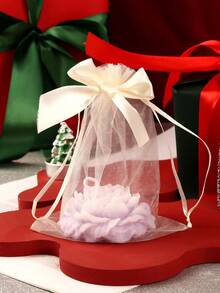 1 pièce/1 set Bougie rose, convient pour mariage, anniversaire, fête, Noël, banquet, décoration de vacances, bougies sans fumée/décorations de souvenirs, souvenirs d'anniversaire, cadeau, bougie parfumée mignonne, le meilleur cadeau pour les amis et la famille.