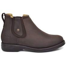 Men's Original Zebu Leather Boot 59080 Round Toe Boot High Shaft Comfortable Casual Style Ideal For Everyday Life - Café integral - Ver 4