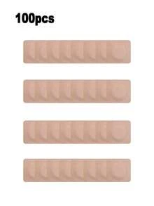 50/100PCS Castor Oil Patches, Convenient, Comfortable, Easy To Carry Absorbent Patches, Suitable For All People, Self-Adhesive Belly Pads Patches For Daily Use, Home Use, Travel Use, Oil Not Included, 1pc