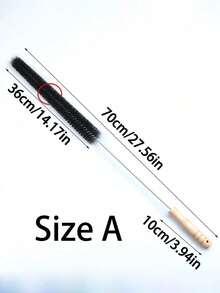 1pc Flexible Dryer Vent Cleaning Kit - Multi-Purpose Lint Brush Suitable For Refrigerator Condensation Tray, Washing Machine And Vents