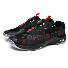 鞋/男鞋/男士运动鞋/男士乒乓球鞋 男士趣味运动鞋 时尚路跑鞋 网眼透气运动鞋 户外健身鞋 防滑轻便步行鞋 - 黑色 - 查看 20