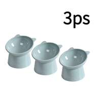 Pet Cat/Dog Slanted Bowl With Spine Protection, Anti-Tipping