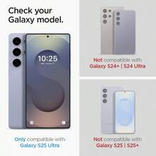 Protector de pantalla de vidrio templado GlasTR EZ FIT Compatible con S25 Ultra compatible con fundas u2013 Paquete de 2 - SP691 - Ver 2