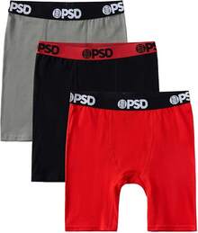 Youth Boy's Basic Essentials Boxer Briefs - Breathable And Supportive Kids Underwear With Moisture-Wicking Fabric