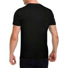 ANDY Definition Camiseta con Nombre Personalizado, Idea Divertida de Regalo de Cumpleaños, Camiseta con Estampado Gráfico de 180g, Camiseta Casual de Manga Corta para Hombre - Para Uso Casua - Negro - Ver 2