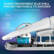 ATTACK SHARK X6 Superlight Wireless Gaming Mouse With Magnetic RGB Charging Dock, 49g Ultralight Mice PixArt PAW3395 Sensor, 26000DPI, Tri-Mode 2.4G/USB-C Wired/Bluebud Mouse, Mouse Grip Tape