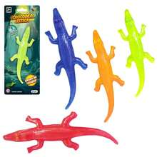 Crocodile Stretch Sticks To The Wall Elastic And Soft New - Màu xanh lam - Xem 3