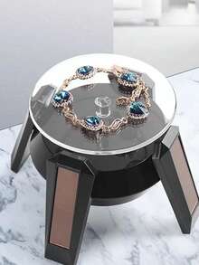 Solar Base Giratoria Eléctrica De - Negro - Ver 6